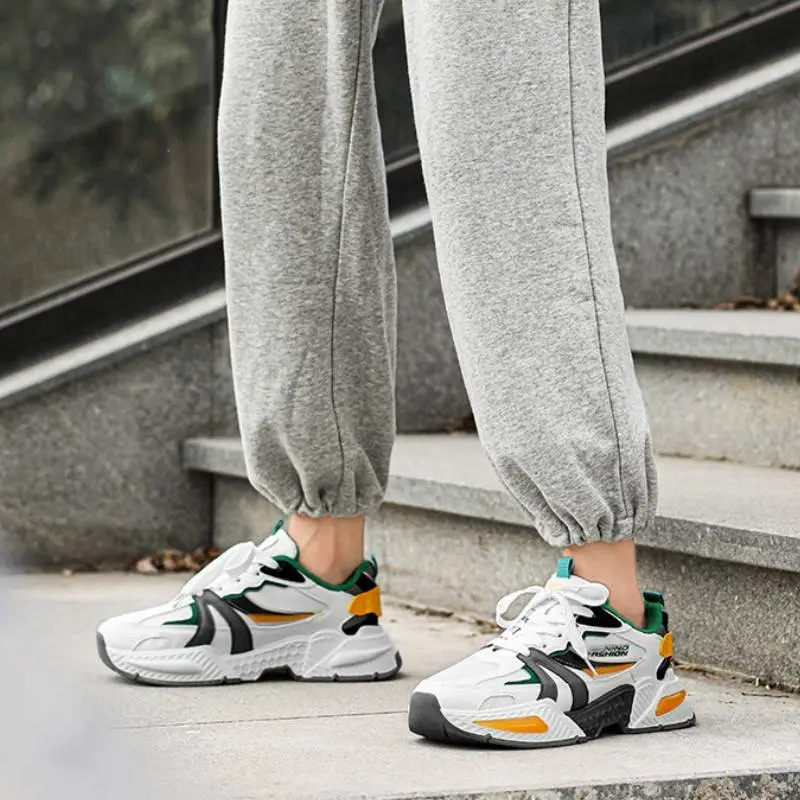 Trendy Thick Soled Sports Casual Shoes-1
