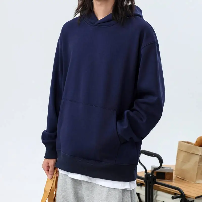 Trendy Loose Drop Shoulder Sweatshirt-8