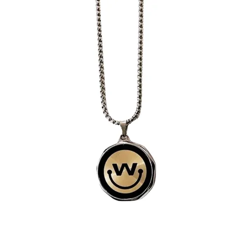 Trendy Smiley Face Necklace