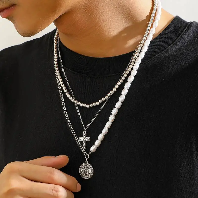 Versatile Round Pearl Necklace-2