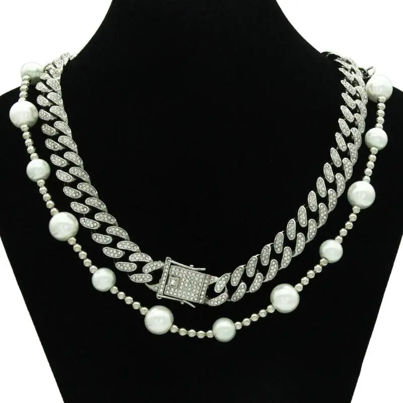 Trendy Metal Cuban Necklace-5
