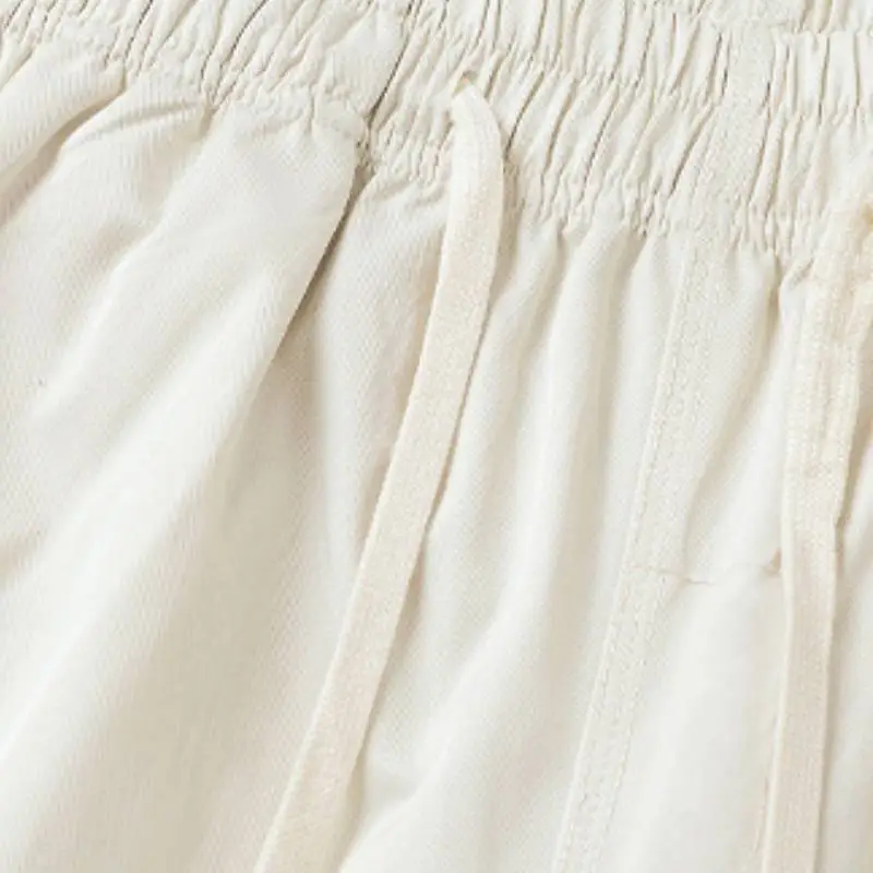 Gothic Letter Print Shorts-3