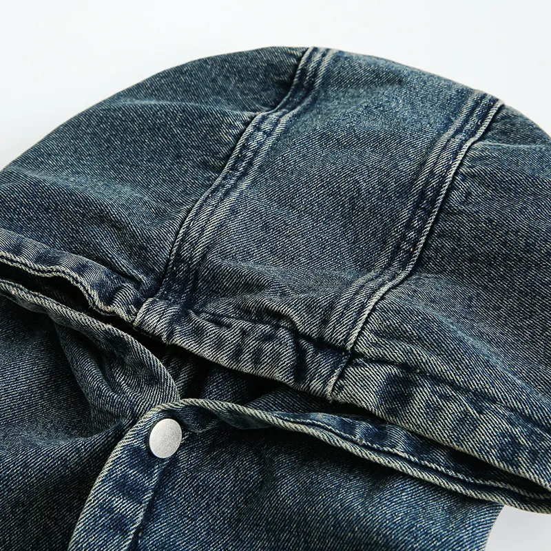 Trendy Retro Washed Patch Jacket-2