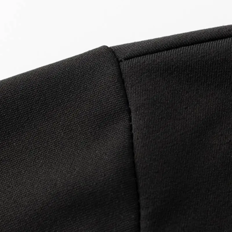 Round Neck Long Sleeve Top Trendy Brand Jacket-10