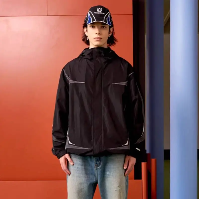 Solid Color New Arrival Loose Charge Jacket-8