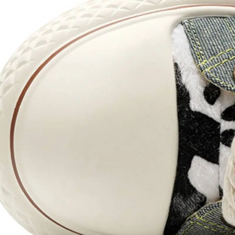 Trend Woody Cartoon Thick Soled Canvas Shoes-4