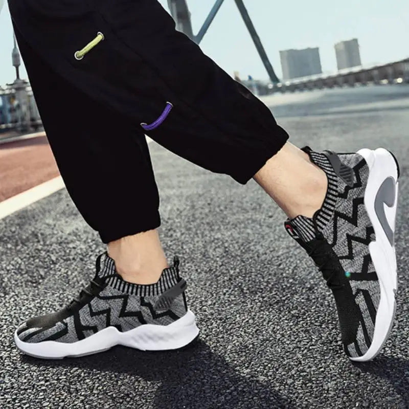 Breathable High Top Sports Shoes-5