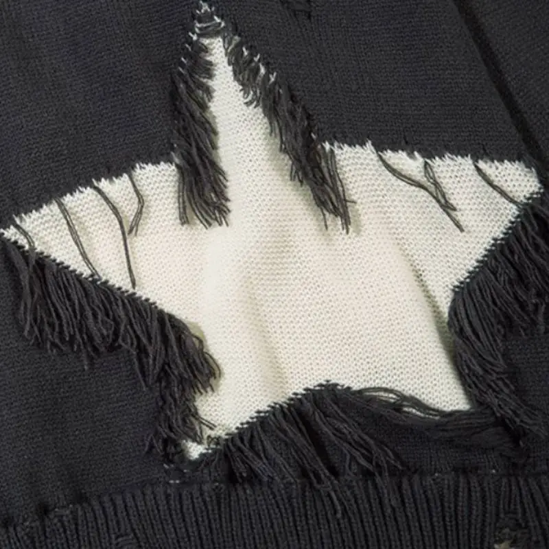 New Niche Design High Street Loose All match Sweater-6