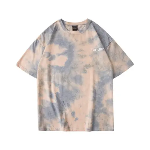 Tie-dyed Half-sleeved Loose T-shirt