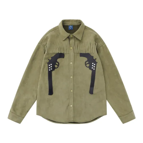 Hiphop Western Pistol Long Sleeve Shirt