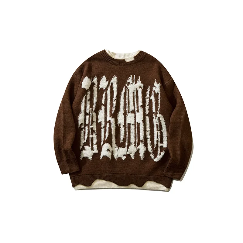 Letter Long Sleeve Knitwear-2