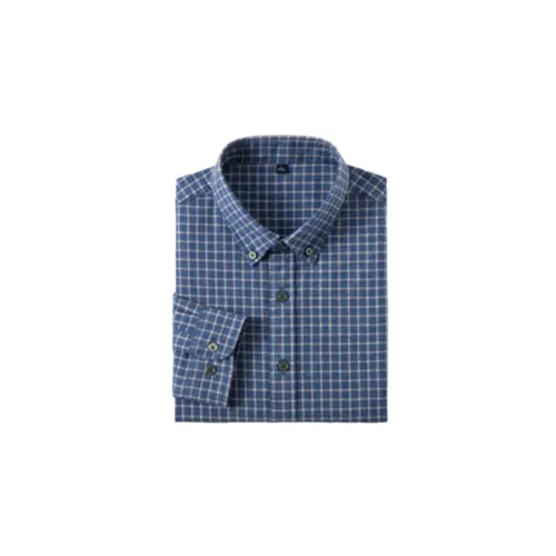 Navy Pinched Seam Shirt