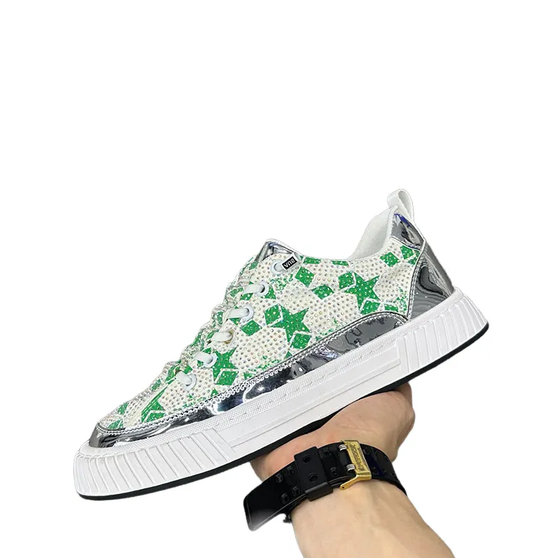 Full Diamond Printed Shine on Shoes-1