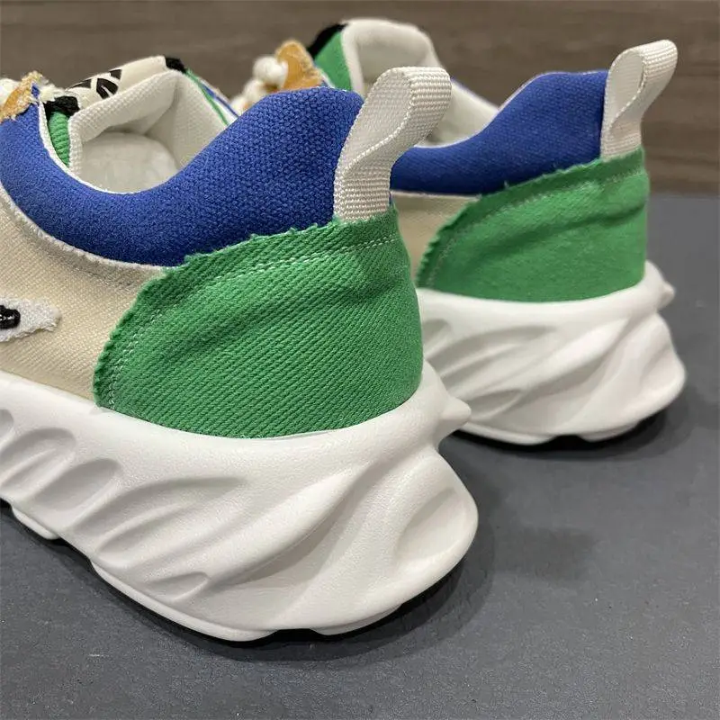 Breathable Casual Versatile Stitching Shoes-11
