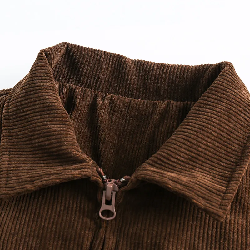 Contrast Color Stitching Style Lapel Jacket-3