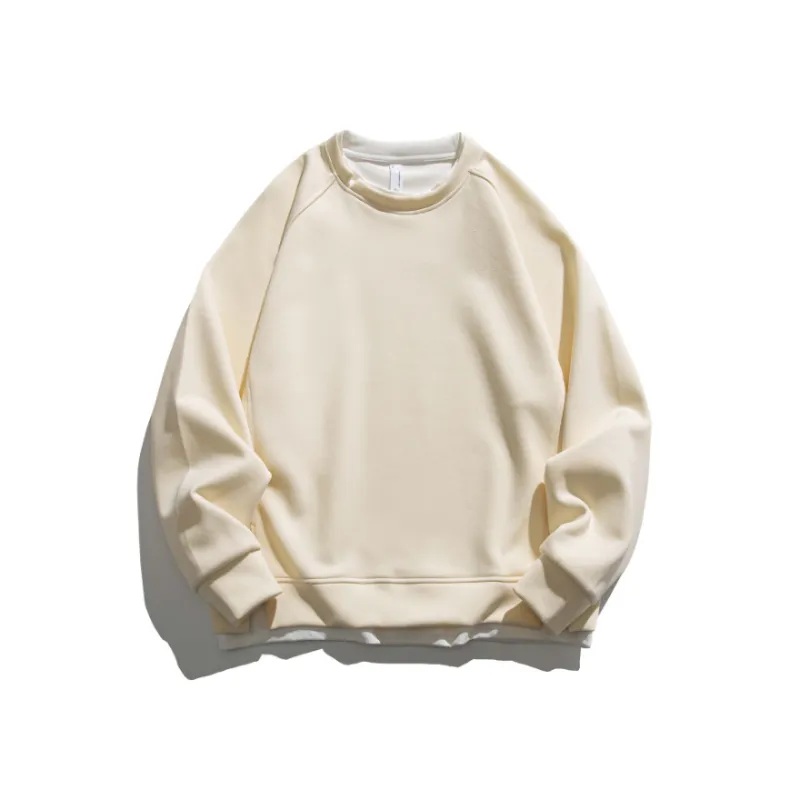 Stitching Fake Two-piece Sweatshirt - POIZON