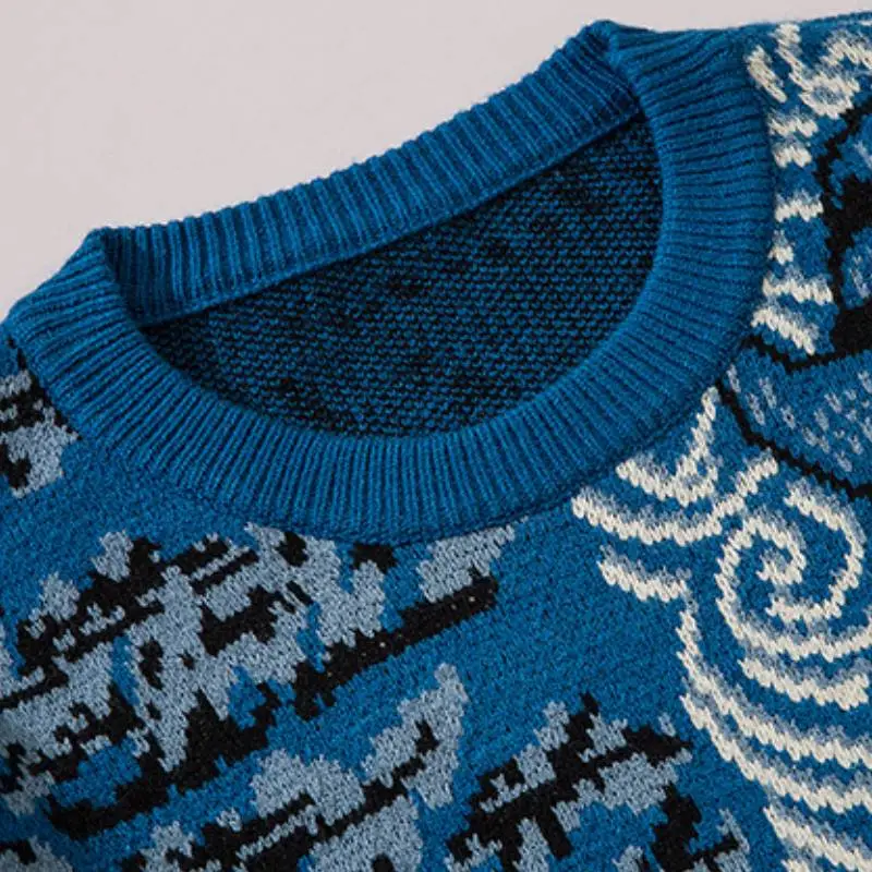Fashion Casual Loose Knitwear-3