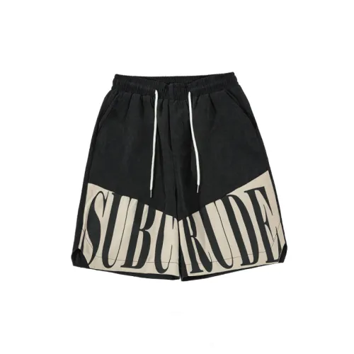 Letter Print Casual Running Shorts