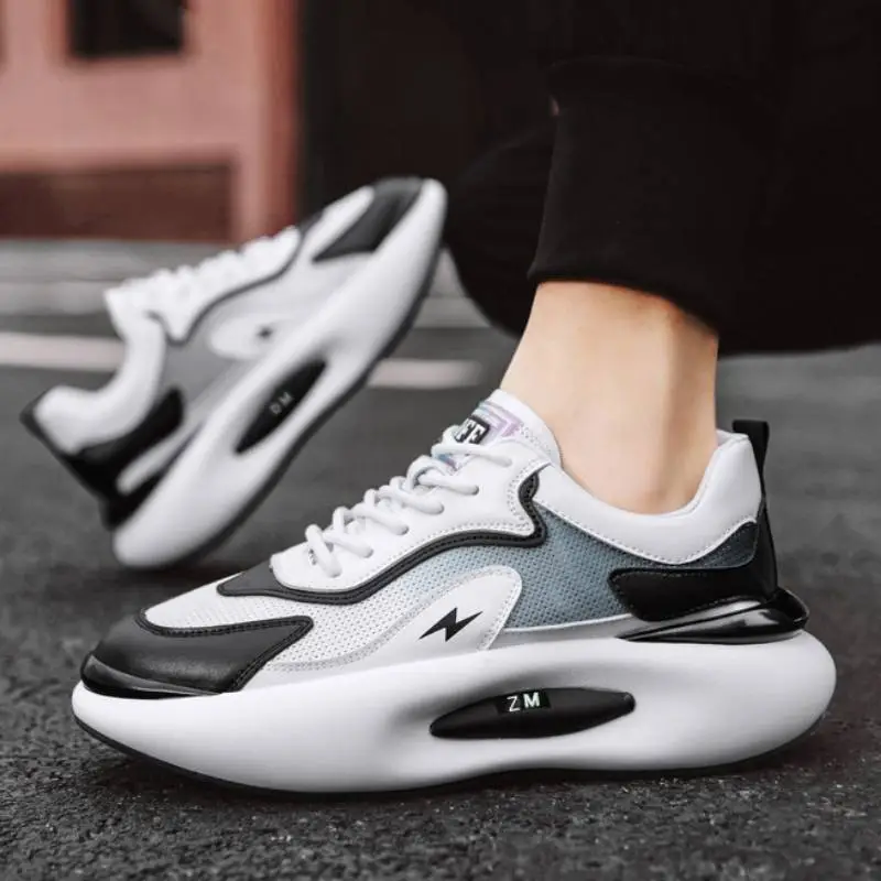 Lightweight Thick soled Running Sneaker-4