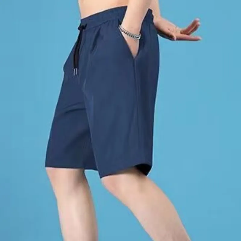 Printing Thin Casual Sports Loose Beach Pants-2