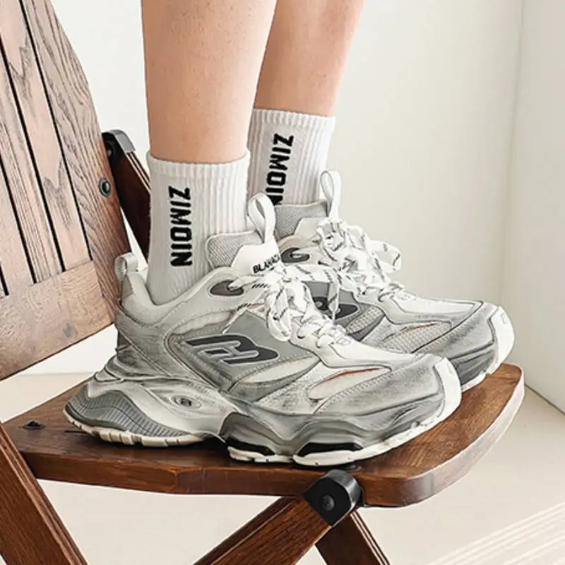 Paris Height Enhancing Mesh Sneakers-7