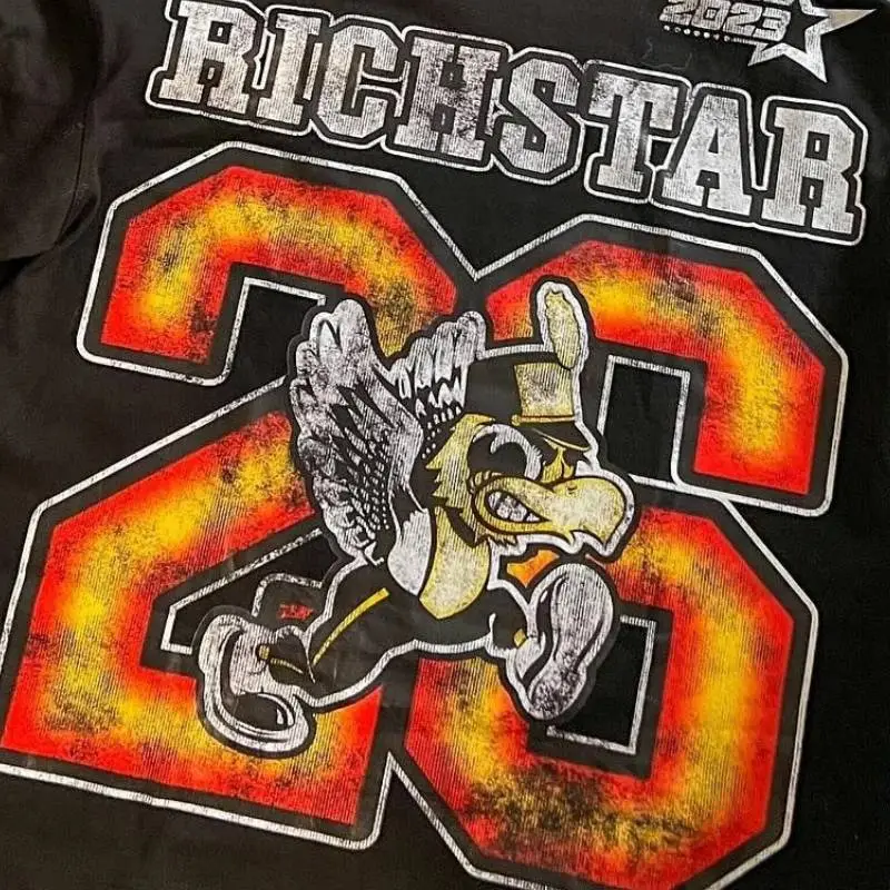 Street Retro 100% Cotton T Shirt-3