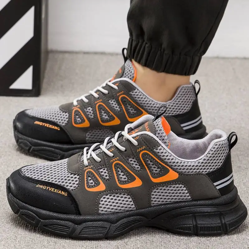 Hollow Mesh Thick Bottom Comfortable Sports Shoes-1