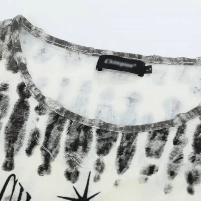 Contrasting Tie Dye Vest-2