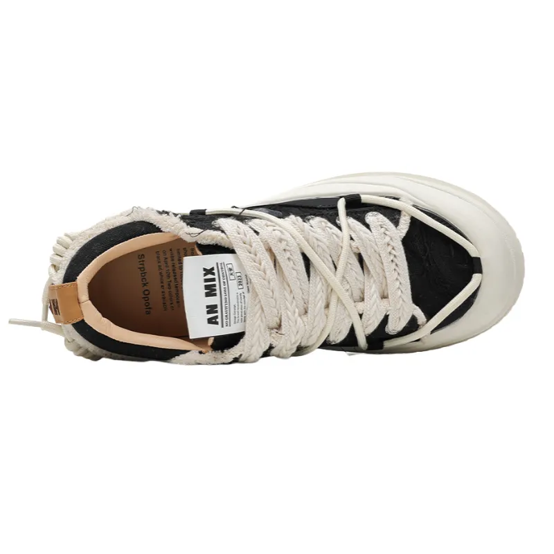 New Thick soled Increased Canvas Shoes-2