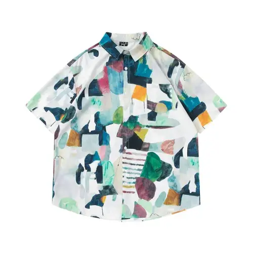 Retro Vintage Trendy Print Shirt