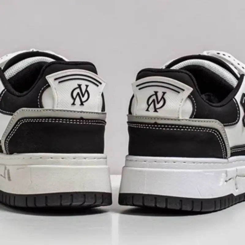 Niche Design Sense Dissolving All match Thick soled Casual Sneakers-3