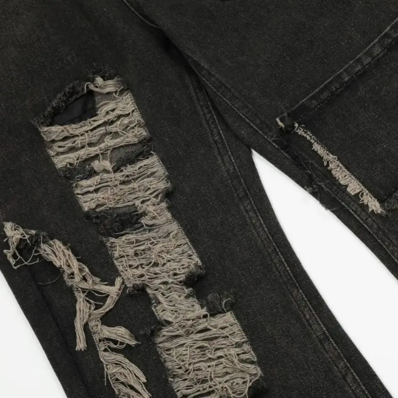 Casual Solid Color Jeans-2