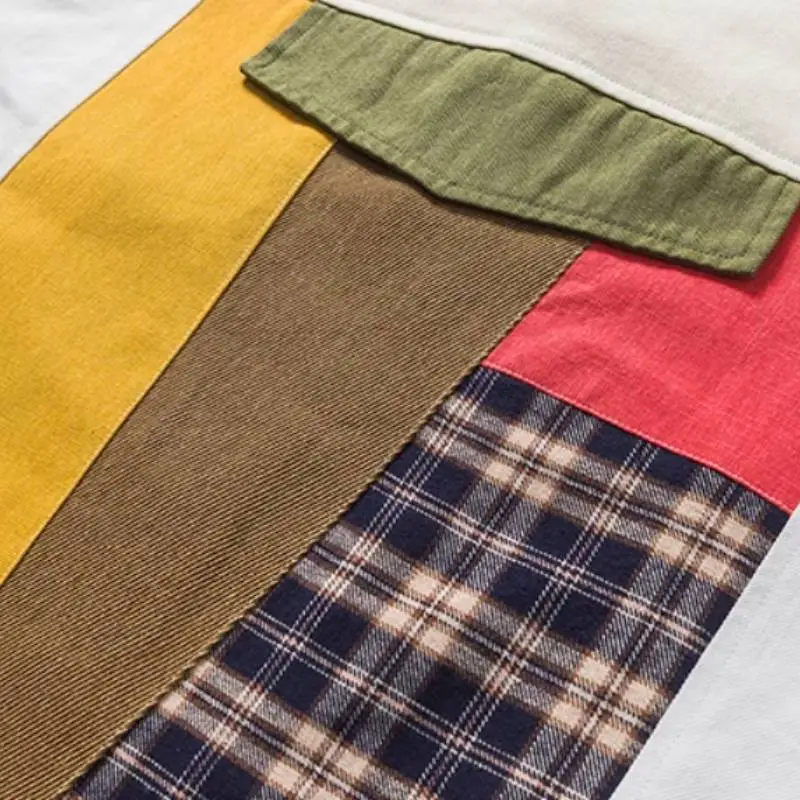 Contrast Color Patch Jacket-5