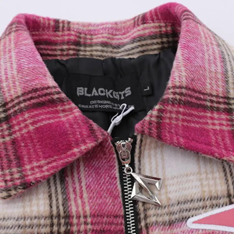 Star Plaid Jacket-6