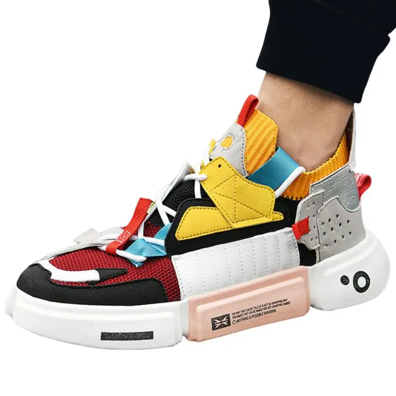 Breathable Color Matching Torre Shoes-1