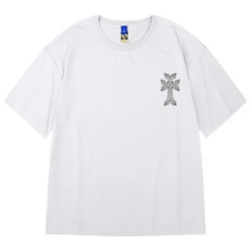 Printed Oversized All-match Hip-hop T-shirt