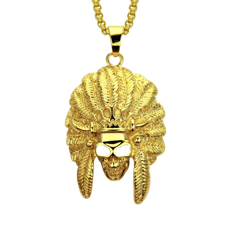 Hip Hop Pendant Necklace-1