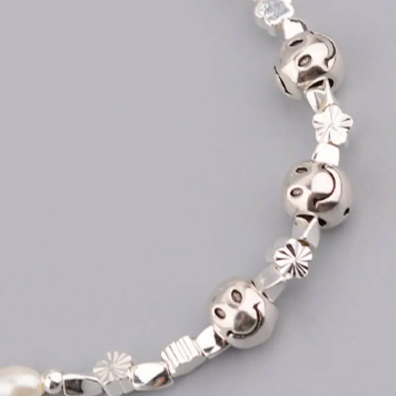 New Smiley Face Pendant Necklace-1