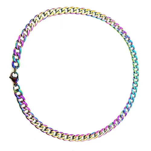 Hip-Hop Colorful Nk Necklace