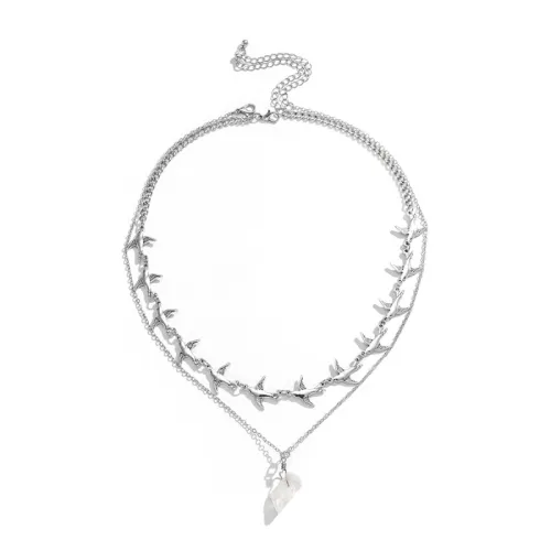 Versatile Double-Layer Clavicle Necklace