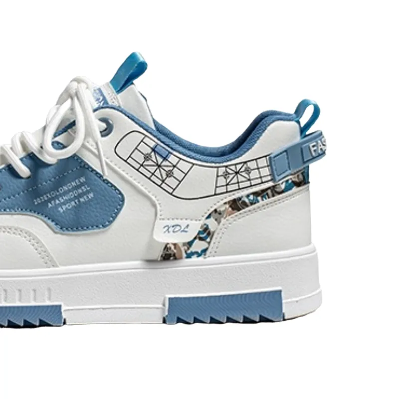 New Breathable Sports Fashionable All match Trendy Skateboarding Shoes-2