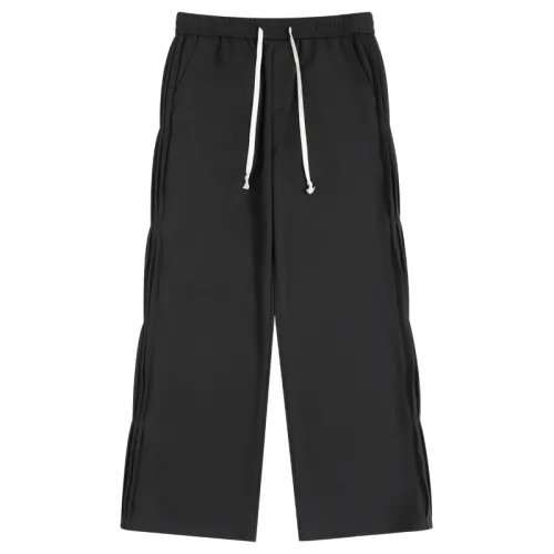 Atry Solid color Basic Niche Design Straight Leg Loose Casual Pants