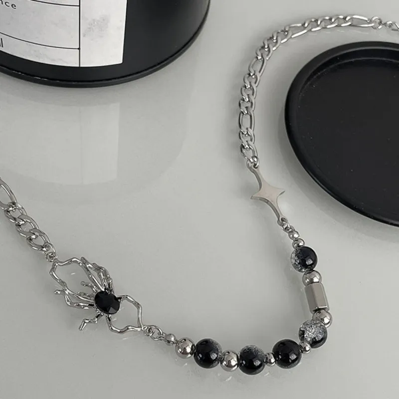 Spider Splicing Necklace-3