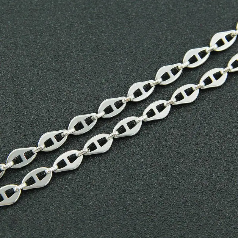 Titanium Steel Splicing Necklace-2