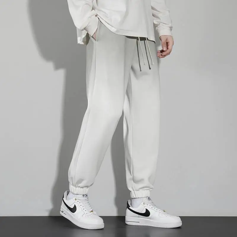 Simple Color Gradient Casual Pants-7