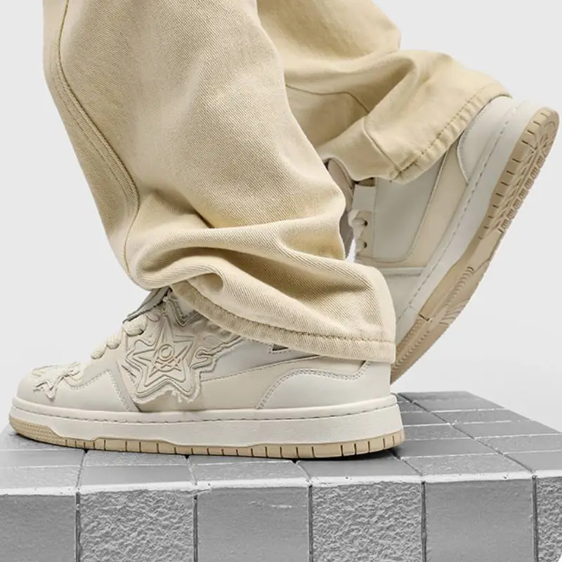 Mesh Patchwork Retro Sneakers-5