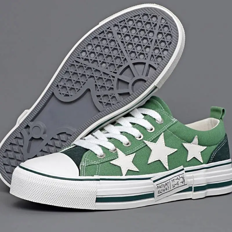 Trendy Breathable Skateboarding Shoes-2