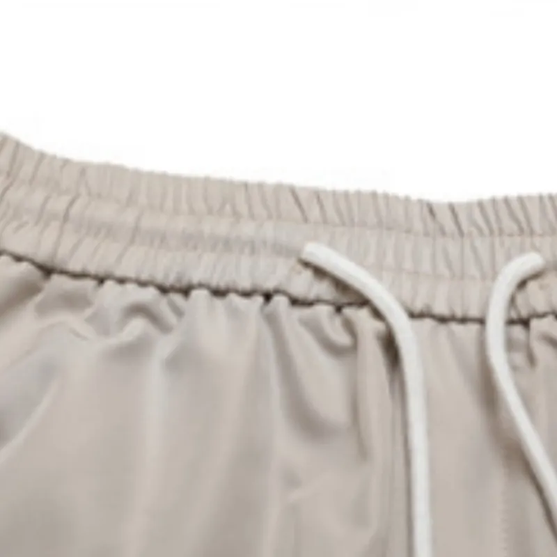 New Y2k Style Casual Trousers With Loose Drawstring-7