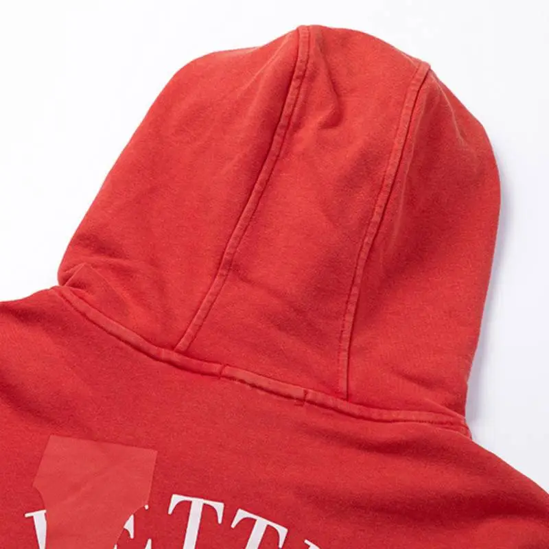 New Loose Terry High Street Hooded Pullover Vests-2
