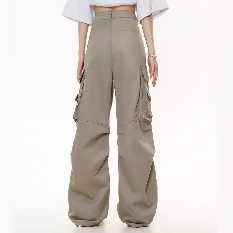 Hip Hop Loose Trendy Trousers-3